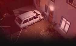 Kontrolden çıkan araç duvara çarptı... Karı kocayı ölüm ayırdı!