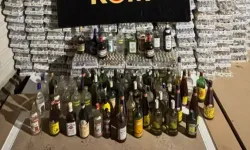 Otel deposuna KOM baskını: 104 bin şişe kaçak içki ele geçirildi