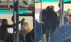 Otobüste kavga: Şoför ve yolcu birbirine girdi!