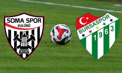 Somaspor'un evinde konuğu lider Bursaspor