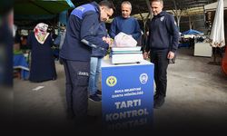 Buca’da semt pazarlarına ‘Tartı Kontrol Noktası’ geldi