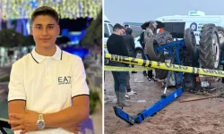 Traktörle geziye çıkan arkadaşlar kaza yaptı: 1 ölü, 1 yaralı