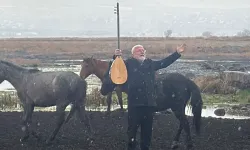Ünlü sanatçıya at çarptı: 'Az kalsın nalları dikiyordum'