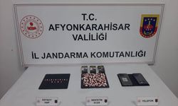 Afyonkarahisar'da zehir baskını: 2 tutuklama!