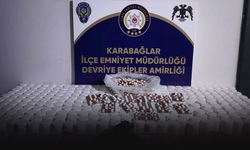 İzmir polisinden zehir tacirine darbe... 17 bin adet hap ele geçirildi!