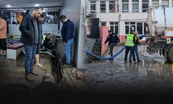 Başkan Eşki sahaya indi... Yoğun yağış sonrası Bornova’da koordineli çalışma!