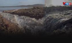 Barajdaki doluluk sadece bir günde yüzde 10 arttı... Çeşme'ye rahmet yağdı!