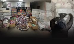 Polisten kaçakçılara darbe... Tır dolusu tütün ele geçirildi!