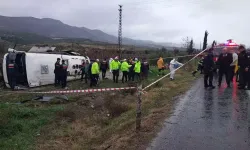 Denizli'de midibüs kazasında yaralanan 19 kişi taburcu edildi