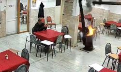 Sobaya kolonya döküp çakmağı çakınca... Ortalık savaş alanına döndü!