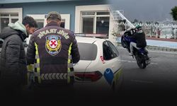 Motosikletle tek teker şovu pahalıya patladı!