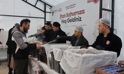 Muğla'da 2 bin kişilik iftar çadırı kuruldu