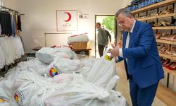 Muğla'da ihtiyaç sahibi ailelere gıda desteği
