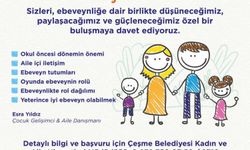 Çeşme'de ebeveynler için atölye