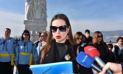 İzmir'de yaşayan Ukraynalılardan barış çağrısı