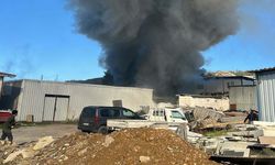 Bodrum'da işçilerin kaldığı konteynerde yangın