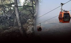 Denizli'de toprak kayması: Teleferik hattı kapatıldı!