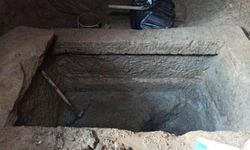 Altyapı çalışmasında lahit bulundu