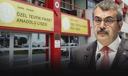 Bakan Tekin 'Tevfik Fikret Okulları' ile ilgili sessizliğini bozdu... "Sorular rutin bir uygulama!"