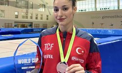 Trampolin cimnastikte İzmir'e iki madalya