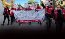 8 aydır maaş alamayan Kent A.Ş. işçilerinden Başkan Ünsal’a bayramlaşma tepkisi