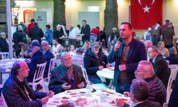 Başkan Eşki Makedonya göçmenlerinin iftar sofrasına konuk oldu