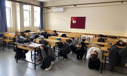 Datça'da deprem tatbikatı