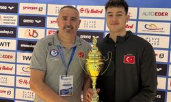 Denizlili yüzücü Ahmet Mete tarih yazdı