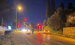 Devrilen motosikletin sürücüsü yaşamını yitirdi