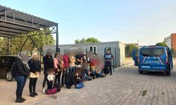 Aydın'da 23 düzensiz göçmen yakalandı: 1 şüpheli tutuklandı!