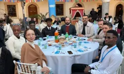 Aydın'da yabancı öğrenciler iftarda buluştu