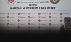 İtalya'ya gidecekken yakalandılar...  Çeşme Limanı’nda tarihi eser operasyonu!