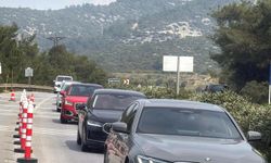 Bodrum'a son 24 saatte 25 bin araç giriş yaptı