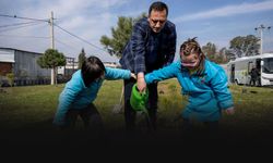 Bornova'da özel çocuklar doğa ile buluştu!