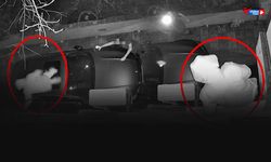 İzmir’de hırsızlık girişimi kameralara yansıdı… Fark edilince böyle kaçtı!