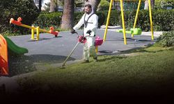 Konak’ın parkları bayramda çiçek gibi