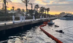 Muğla'da 7 motoryat yanarak battı: Liman temizleniyor!