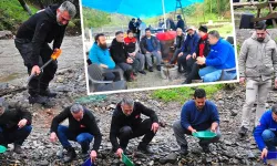 Türkiye'nin dört bir yanından gelip altın arıyorlar