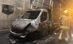 Havalimanı tünelinde korkutan yangın