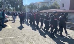 Aydın'da milyonluk bahis operasyonun 9 şüphelisi adliyede