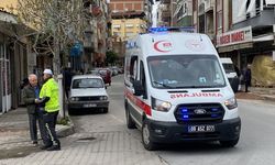 Aydın'da minibüsün yayaya çarpması güvenlik kamerasında