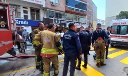 Bina alev aldı: Görme engelli kadını itfaiye kurtardı!