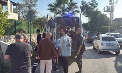 Bodrum'da evinin bahçesinde bıçaklanan kadın yaralandı