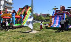 Çocuklar farkındalık için koştu