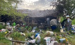 Manisa'da bağ evinde yangın: 1 ölü