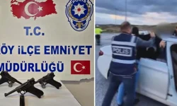 Asırlık Nazi silahları ile yakalandılar!