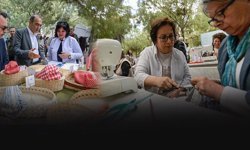 Meslek Fabrikası’nda eğitim sınır tanımadı... Makinalar açık alana taşındı!