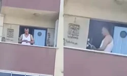 Balkonda şarjöre mermi doldurmuştu: Gözaltına alındı!