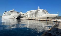 Bodrum'a sezonun ilk kruvaziyeri 909 turist getirdi