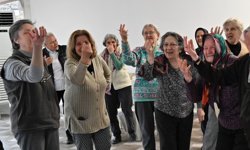 Bornova’da yaratıcı drama ile hayata yeniden katılım